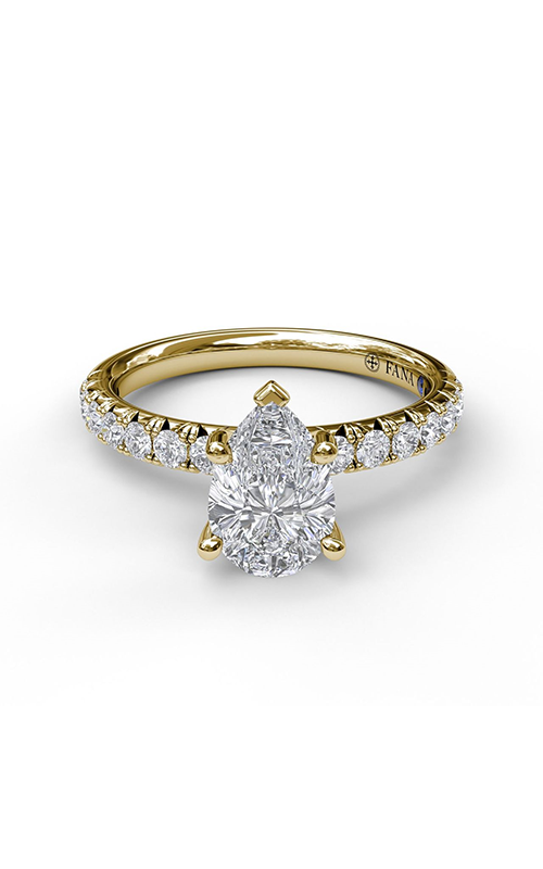 Fana Engagement Ring Classic S3032-14kt-Yellow
