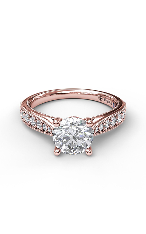 Fana Classic Engagement Ring S3053-18kt-Rose