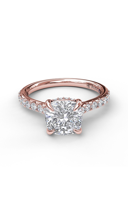 Fana Classic Engagement Ring S3026-14kt-Rose