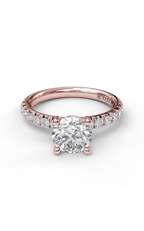 Fana Classic Engagement Ring S3030-14kt-Rose