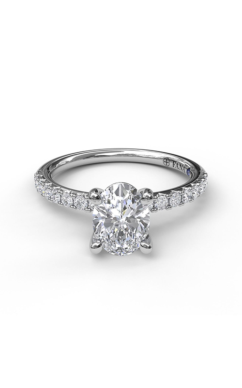 Fana Classic Engagement Ring S3002-14kt-White