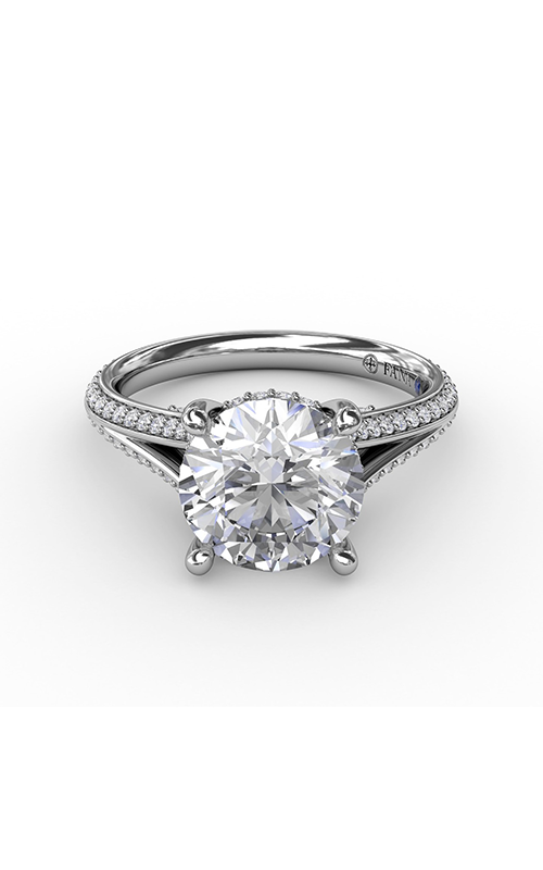 Fana Classic Engagement Ring S3323-Platinum
