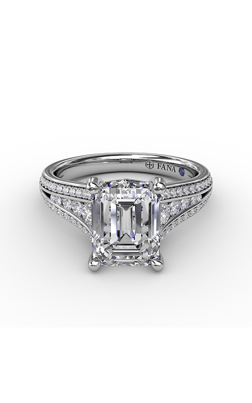 Fana Classic Engagement Ring S3272-18kt-White