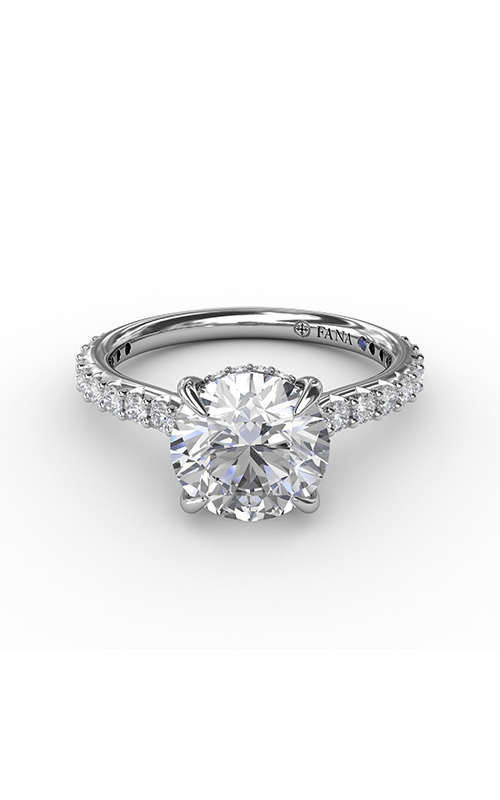 Fana Classic Engagement Ring S3240-14kt-White