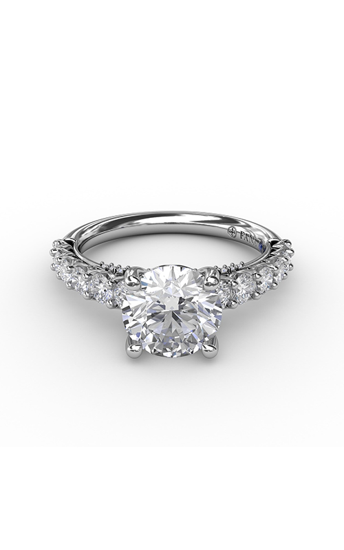 Fana Classic Engagement Ring S3178-Platinum