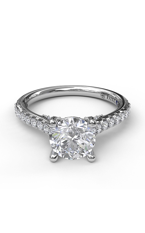 Fana Classic Engagement Ring S3879-18kt-White