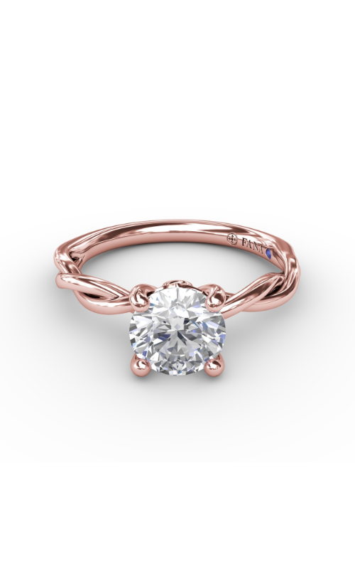 Fana Classic Engagement Ring S4064-18kt-Rose