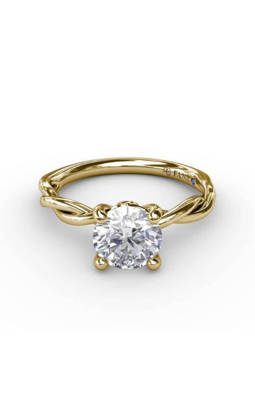 Fana Classic Engagement Ring S4064-18kt-Yellow