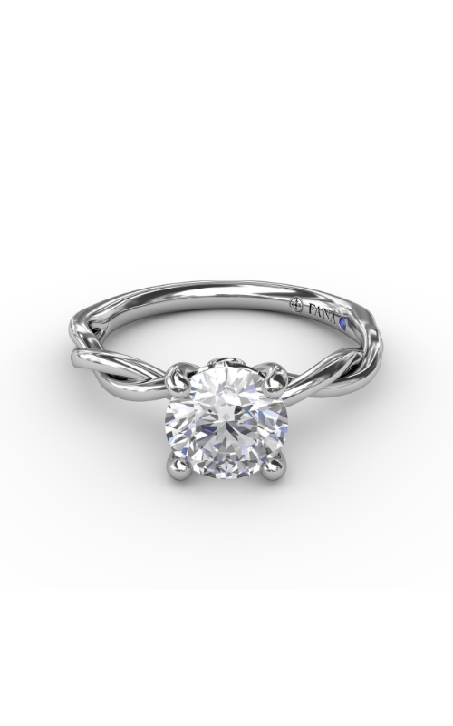 Fana Classic Engagement Ring S4064-Platinum