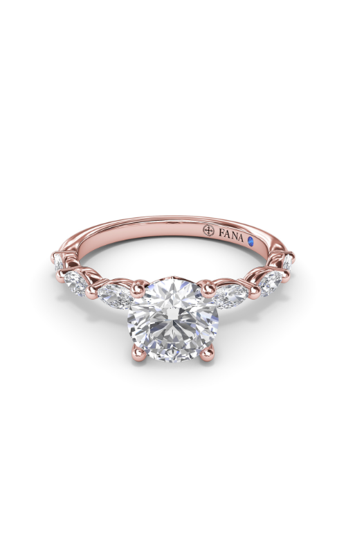 Fana Classic Engagement Ring S4074-18kt-Rose