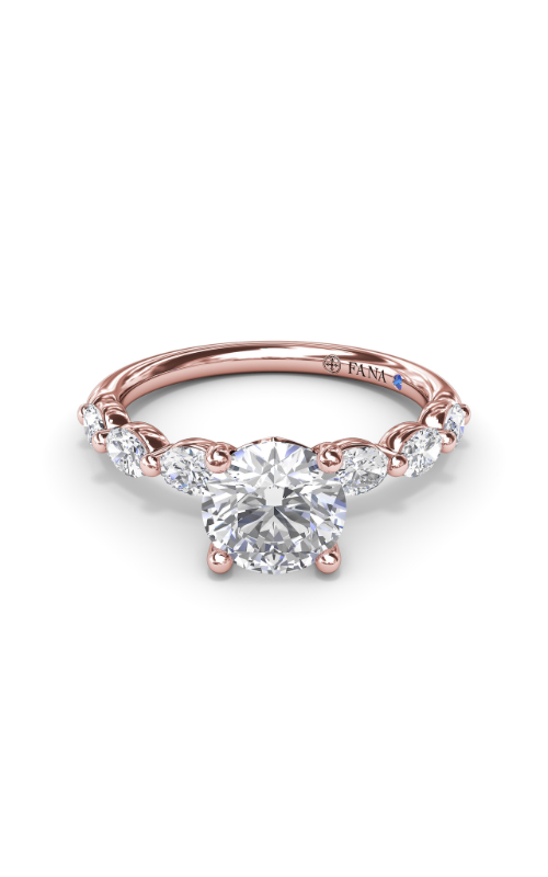 Fana Classic Engagement Ring S4075-18kt-Rose
