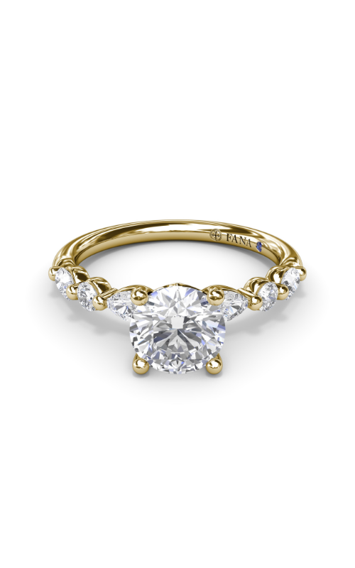 Fana Classic Engagement Ring S4078-14kt-Yellow