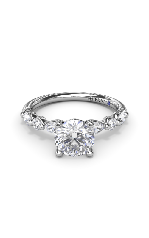Fana Classic Engagement Ring S4078-Platinum