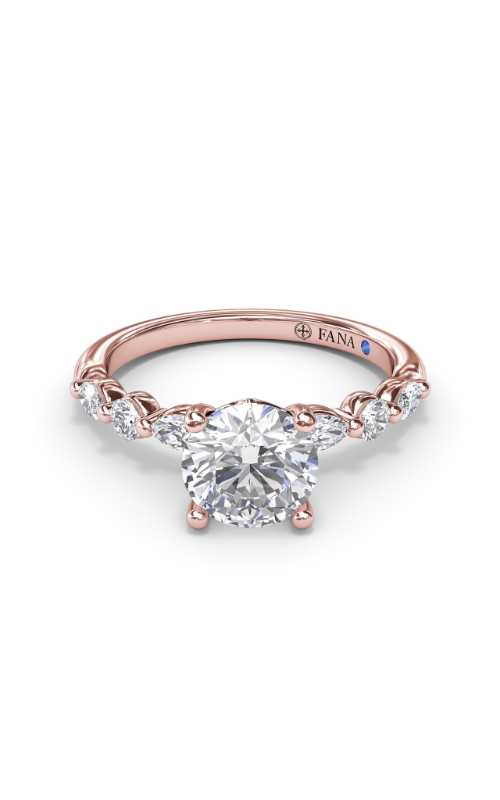 Fana Classic Engagement Ring S4079-18kt-Rose