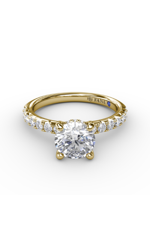 Fana Classic Engagement Ring S4132-18kt-Yellow