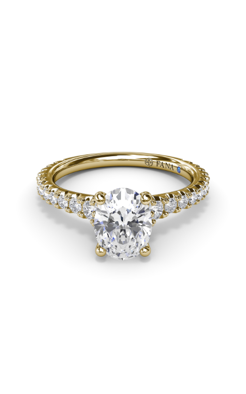 Fana Classic Engagement Ring S4144-18kt-Yellow