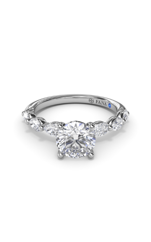 Fana Classic Engagement Ring S4170-14kt-White