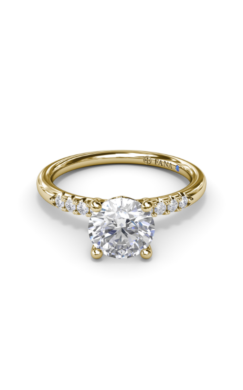 Fana Classic Engagement Ring S4180-14kt-Yellow