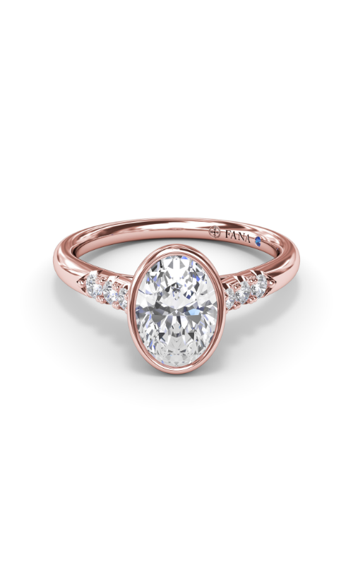 Fana Classic Engagement Ring S4184-18kt-Rose