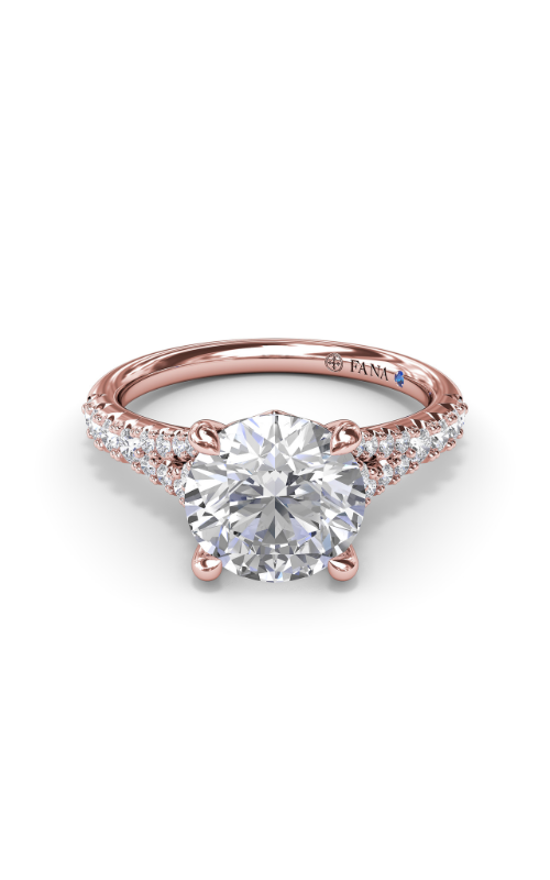 Fana Classic Engagement Ring S4187-18kt-Rose