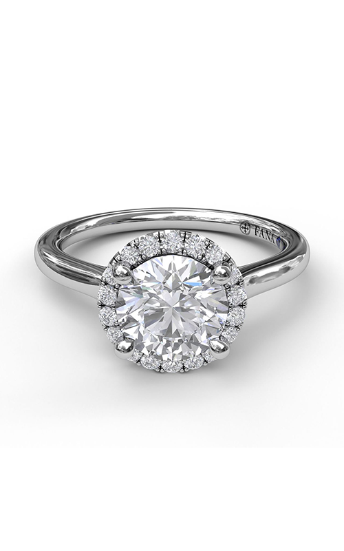 Fana Engagement Ring S3485-14kt-White Fana Engagement Ring S3485-14kt-White