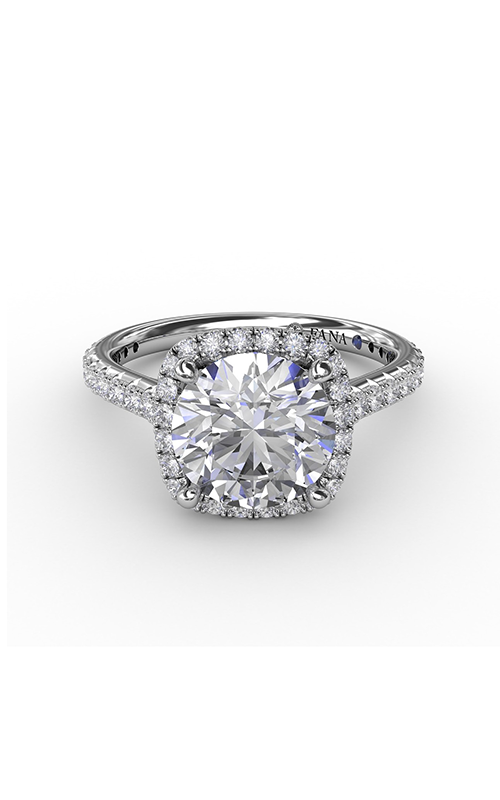 Fana Engagement Ring S3274-14kt-White Fana Engagement Ring S3274-14kt-White