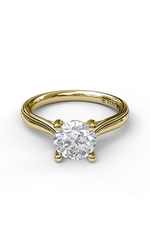 Fana Solitaire Engagement Ring S3047-14kt-Yellow