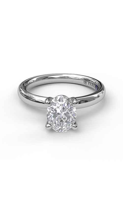Fana Solitaire Engagement Ring S3050-14kt-White
