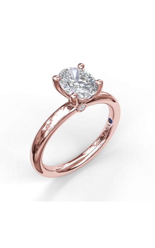 Fana Bridal Engagement Ring S3050-14kt-Rose