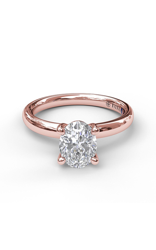 Fana Solitaire Engagement Ring S3050-14kt-Rose