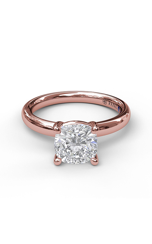 Fana Solitaire Engagement Ring S3051-14kt-Rose