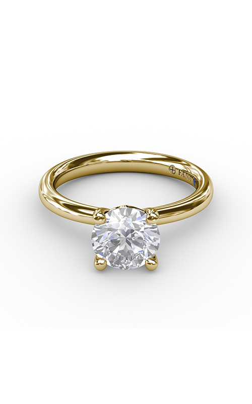 Fana Solitaire Engagement Ring S3933-14kt-Yellow Fana Solitaire Engagement Ring S3933-14kt-Yellow
