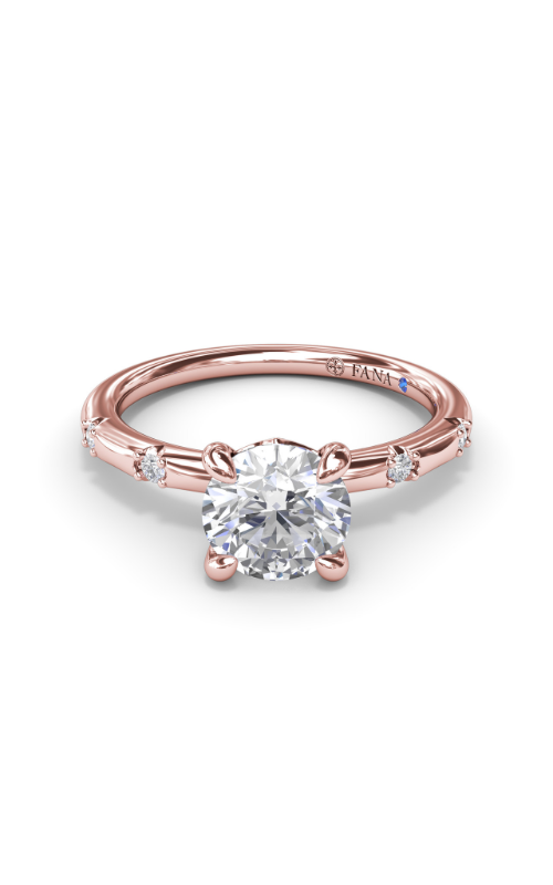 Fana Solitaire Engagement Ring S4086-14kt-Rose