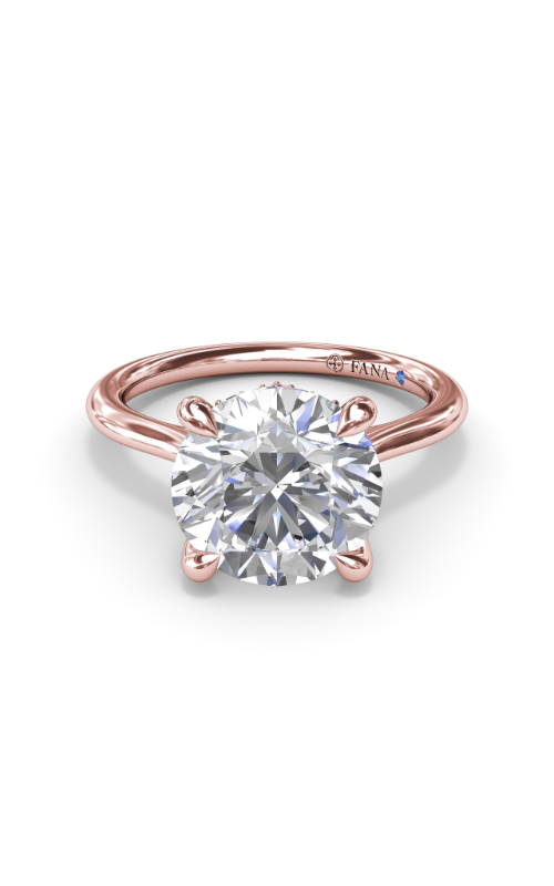 Fana Solitaire Engagement Ring S4093-14kt-Rose Fana Solitaire Engagement Ring S4093-14kt-Rose