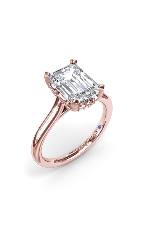Fana Bridal Engagement Ring S4150-14kt-Rose