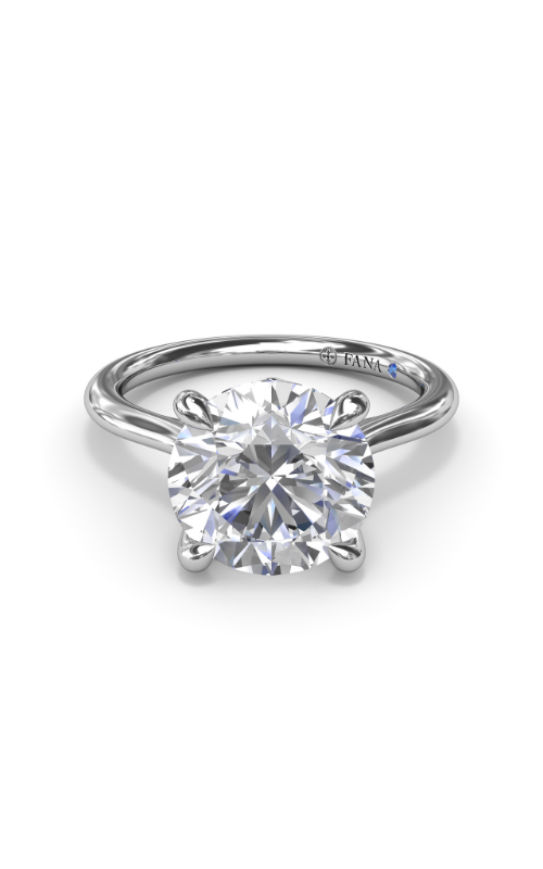 Fana Solitaire Engagement Ring S4065-18kt-White Fana Solitaire Engagement Ring S4065-18kt-White
