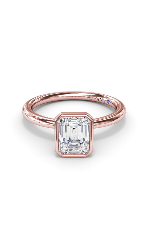 Fana Solitaire Engagement Ring S4067-18kt-Rose Fana Solitaire Engagement Ring S4067-18kt-Rose