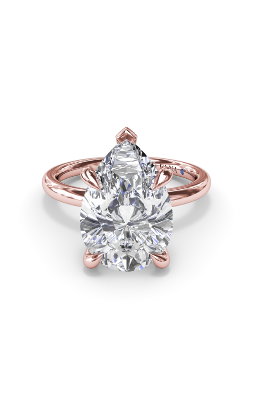 Fana Solitaire Engagement Ring S4179-14kt-Rose Fana Solitaire Engagement Ring S4179-14kt-Rose