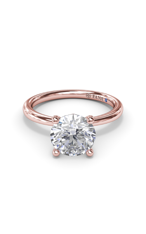 Fana Solitaire Engagement Ring S4190-14kt-Rose