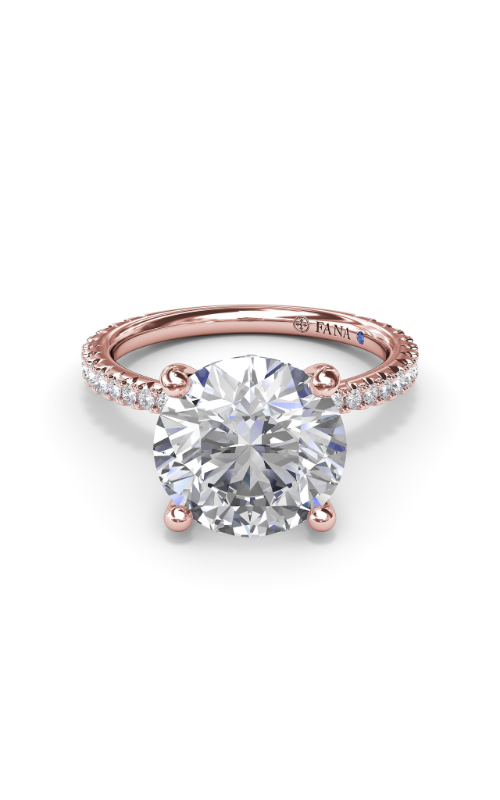 Fana Solitaire Engagement Ring S4213-14kt-Rose