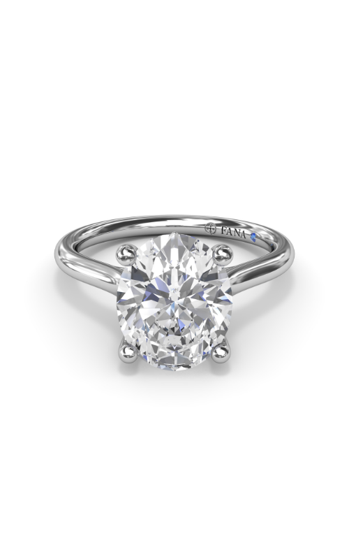 Fana Solitaire Engagement Ring S4151-18kt-White Fana Solitaire Engagement Ring S4151-18kt-White