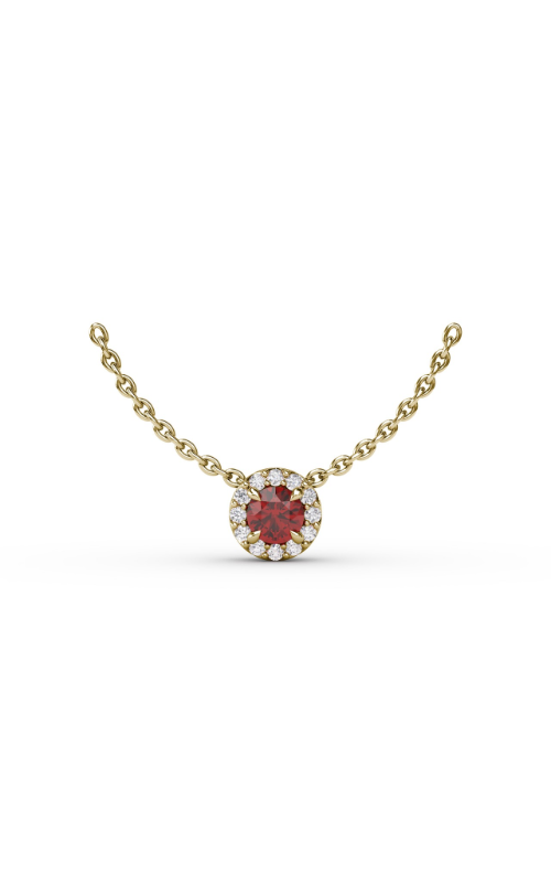 Fana Color Fashion Necklace P7001R-18kt-Yellow