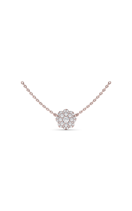 Fana Diamond Fashion Necklace N4965-14kt-Rose