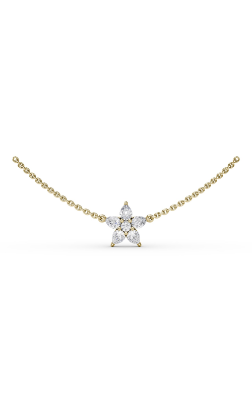 Fana Diamond Fashion Necklace N4974-18kt-Yellow
