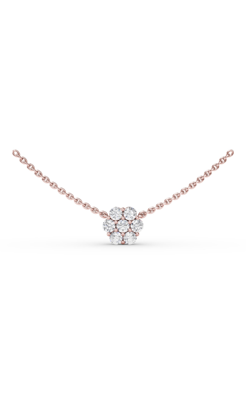 Fana Diamond Fashion Necklace N5031-18kt-Rose Fana Diamond Fashion Necklace N5031-18kt-Rose