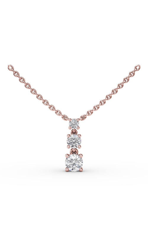 Fana Diamond Fashion Necklace N5137-18kt-Rose Fana Diamond Fashion Necklace N5137-18kt-Rose