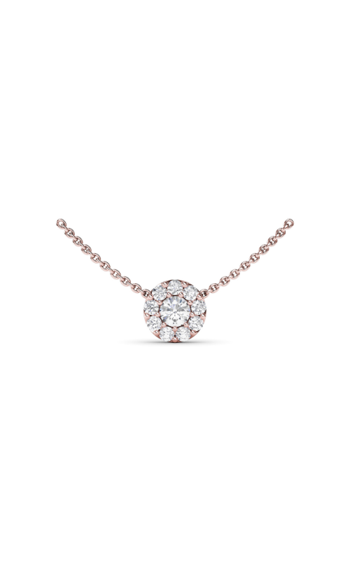 Fana Diamond Fashion Necklace P4919-18kt-Rose