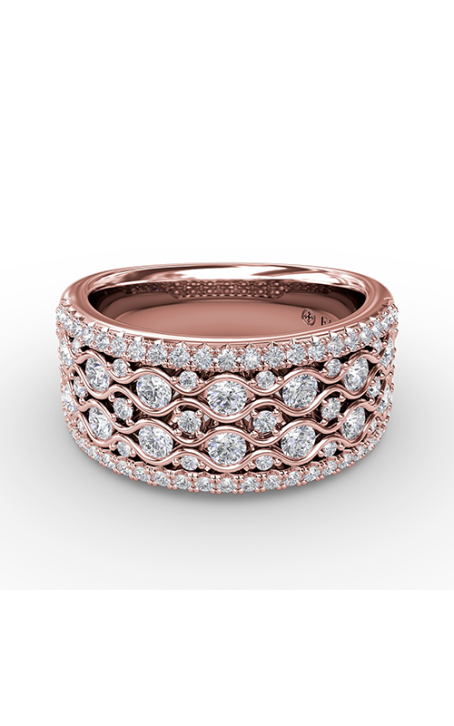 Fana Diamond Fashion Ring R2026-14kt-Rose