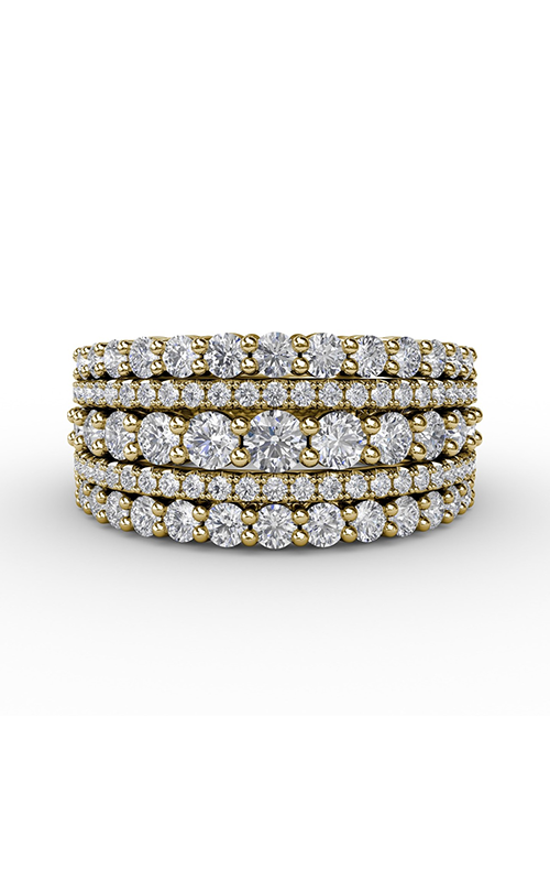 Fana Diamond Fashion Ring R2024-18kt-Yellow