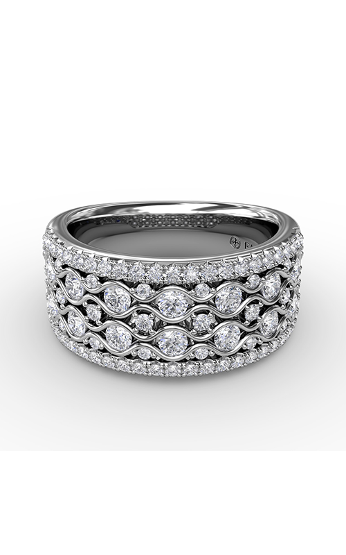 Fana Diamond Fashion Ring R2026-18kt-White